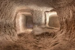 Necropoli di Iloi Ispiluncas - Interno della tomba